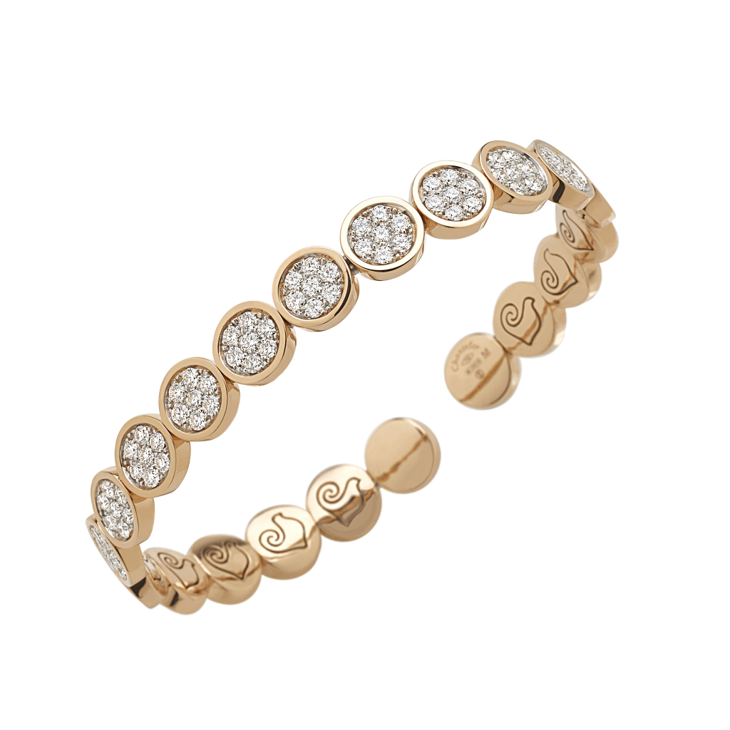 Chantecler Paillettes armband roodgoud met diamant - 40214 - #2 Chantecler Paillettes armband roodgoud met diamant - 40214 - #2