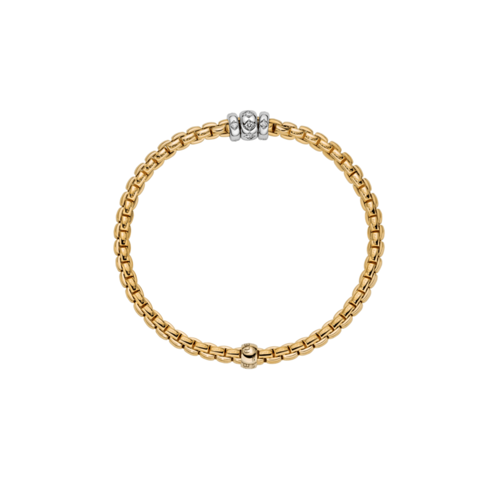 FOPE Eka armband geelgoud met diamant - 73101B3_PB_G_BBB_00M - #5