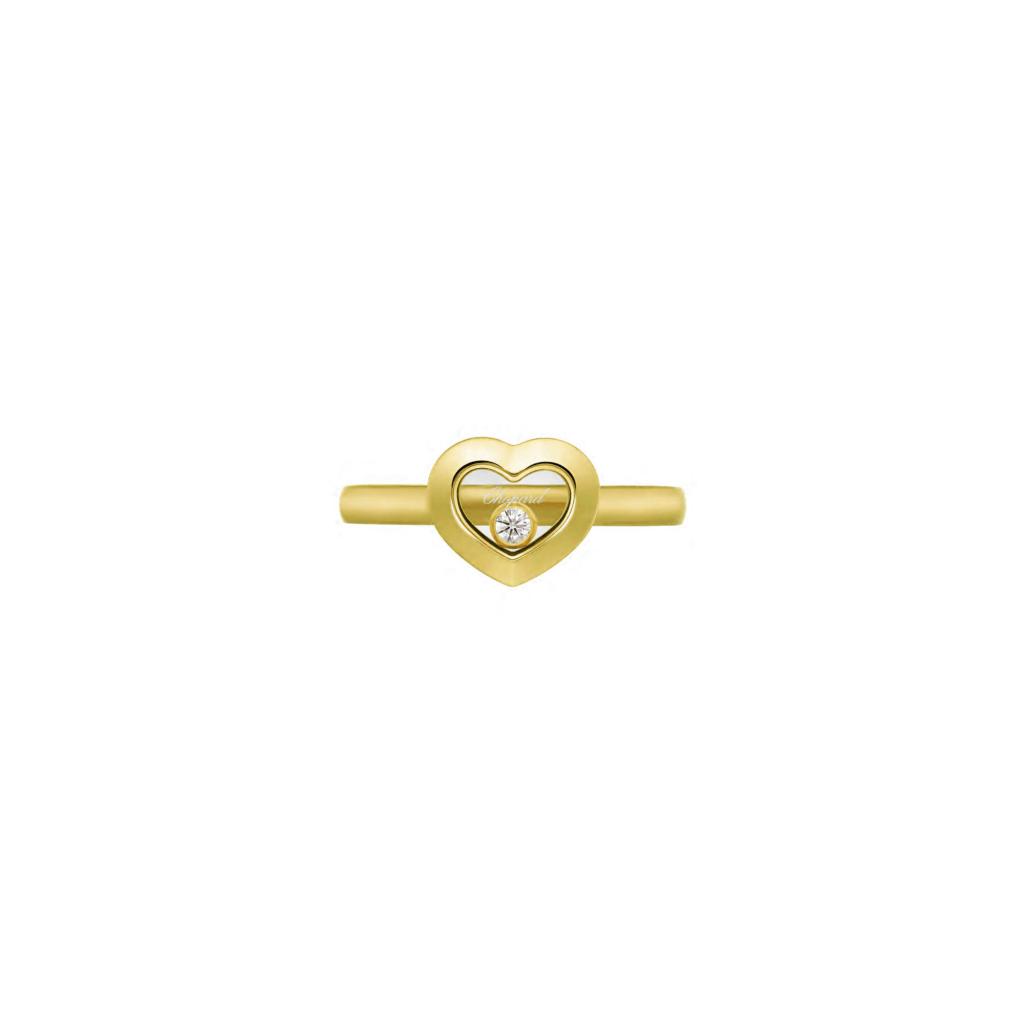 Chopard Happy Diamonds Icons Heart ring geelgoud met diamant - 82A054-0109 - #2 Chopard Happy Diamonds Icons Heart ring geelgoud met diamant - 82A054-0109 - #2