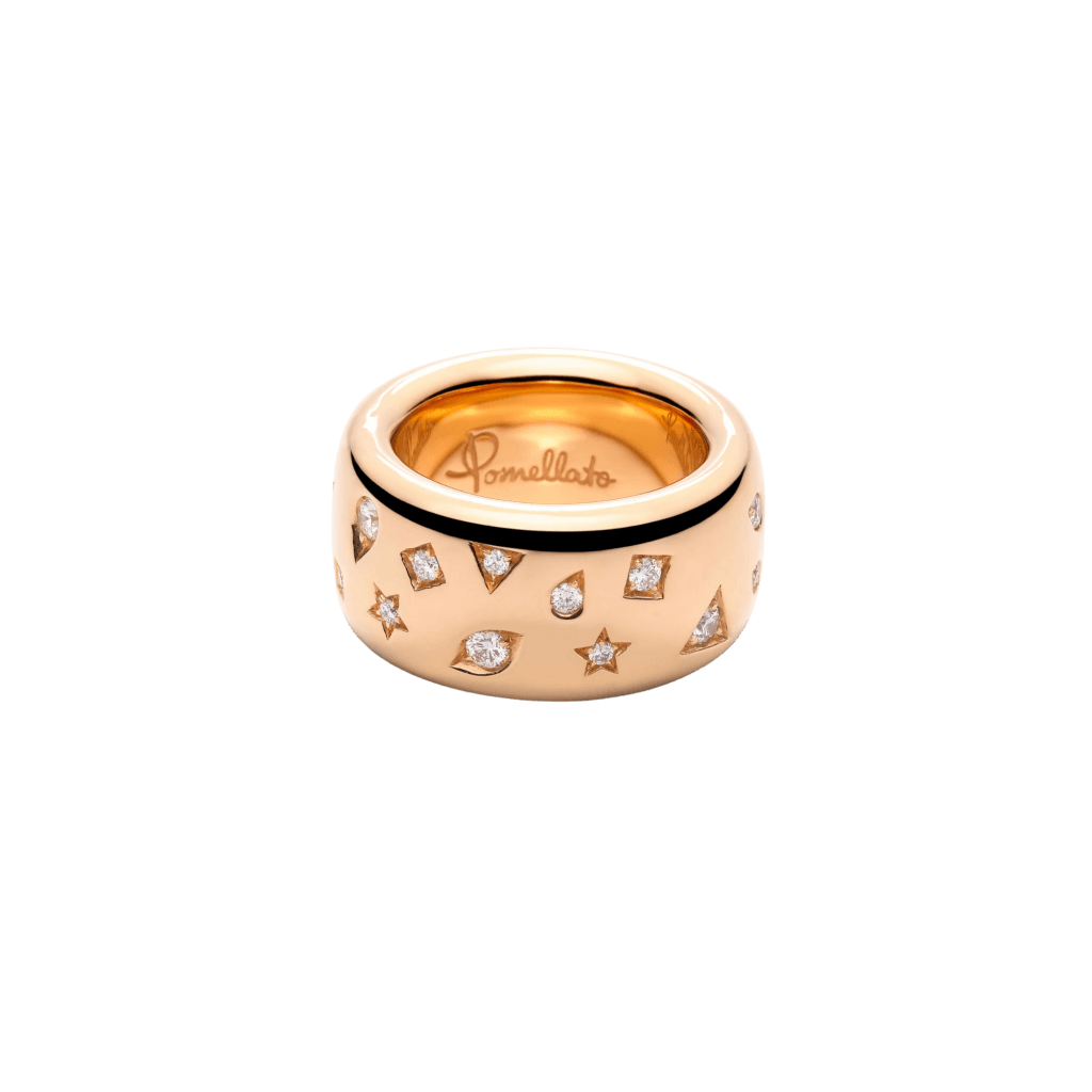 Pomellato Iconica ring roodgoud met diamant - PA9106D O7000 DB000 - #2 Pomellato Iconica ring roodgoud met diamant - PA9106D O7000 DB000 - #2