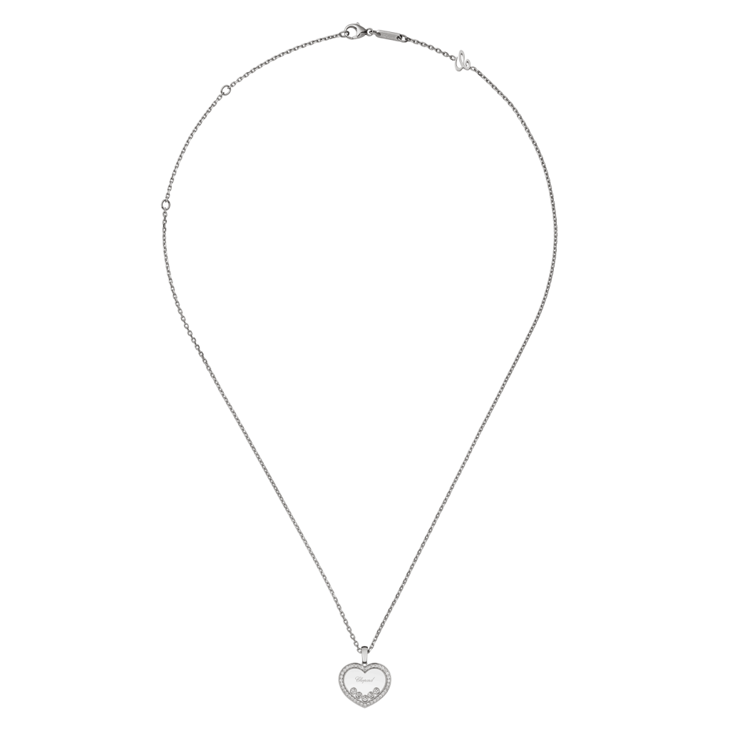 Chopard Happy Diamonds Icons Heart collier witgoud met diamant - 79A038-1201 - #3 Chopard Happy Diamonds Icons Heart collier witgoud met diamant - 79A038-1201 - #3