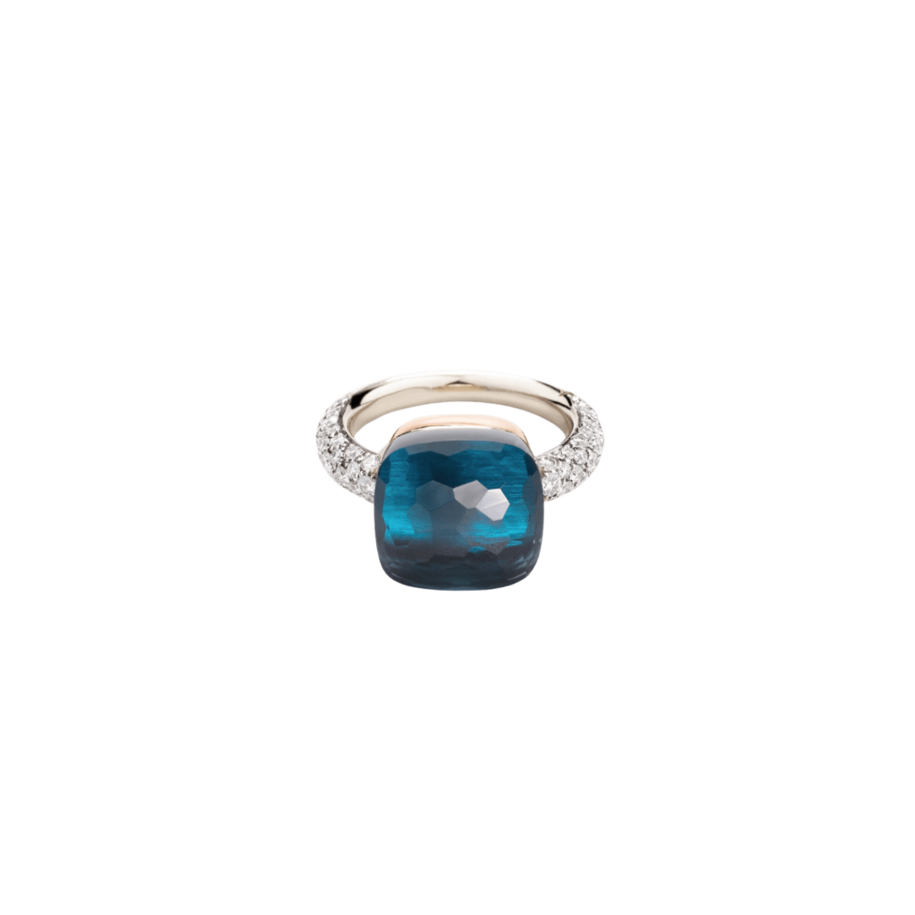 Pomellato Nudo Diamonds ring roodgoud met diamant - PAB4010 O6000 DB0TL - #4 Pomellato Nudo Diamonds ring roodgoud met diamant - PAB4010 O6000 DB0TL - #4