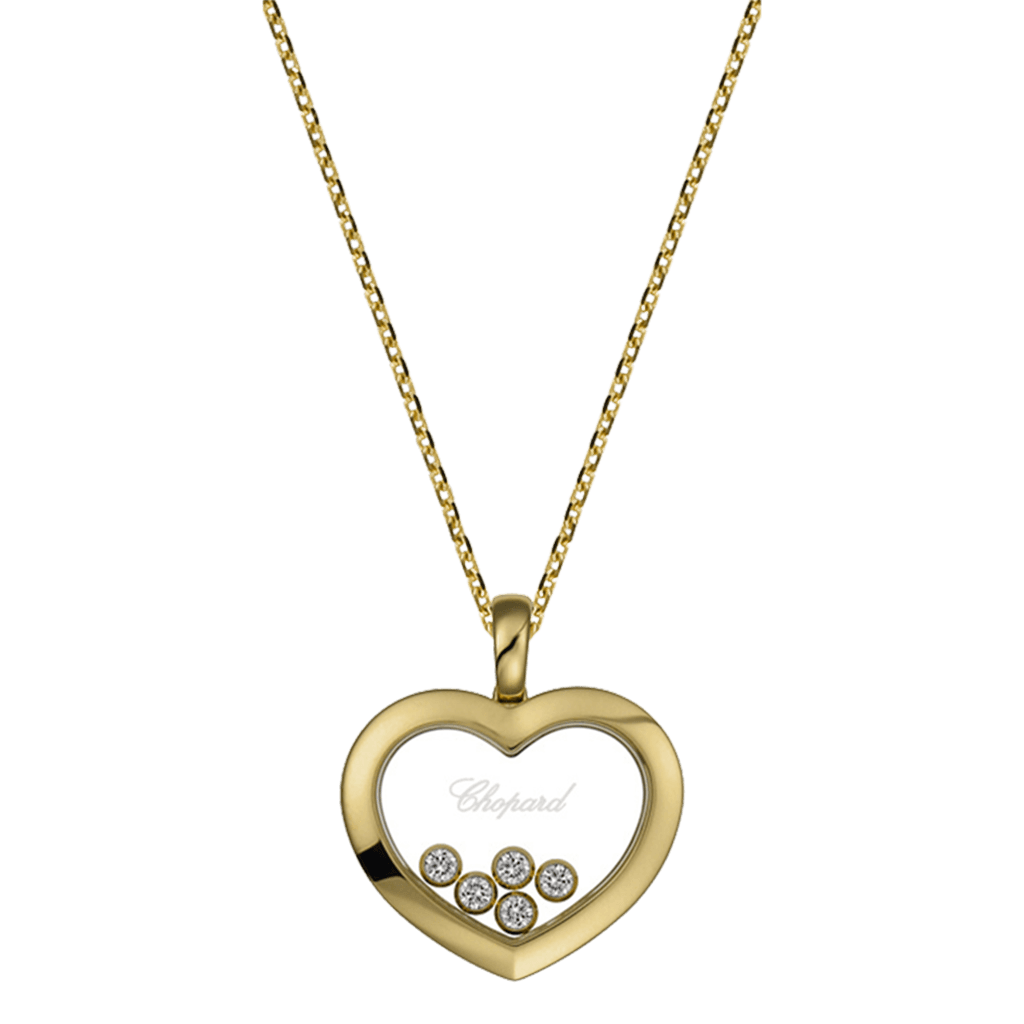 Chopard Happy Diamonds Icons Heart collier geelgoud met diamant - 79A038-0001 - #6 Chopard Happy Diamonds Icons Heart collier geelgoud met diamant - 79A038-0001 - #6