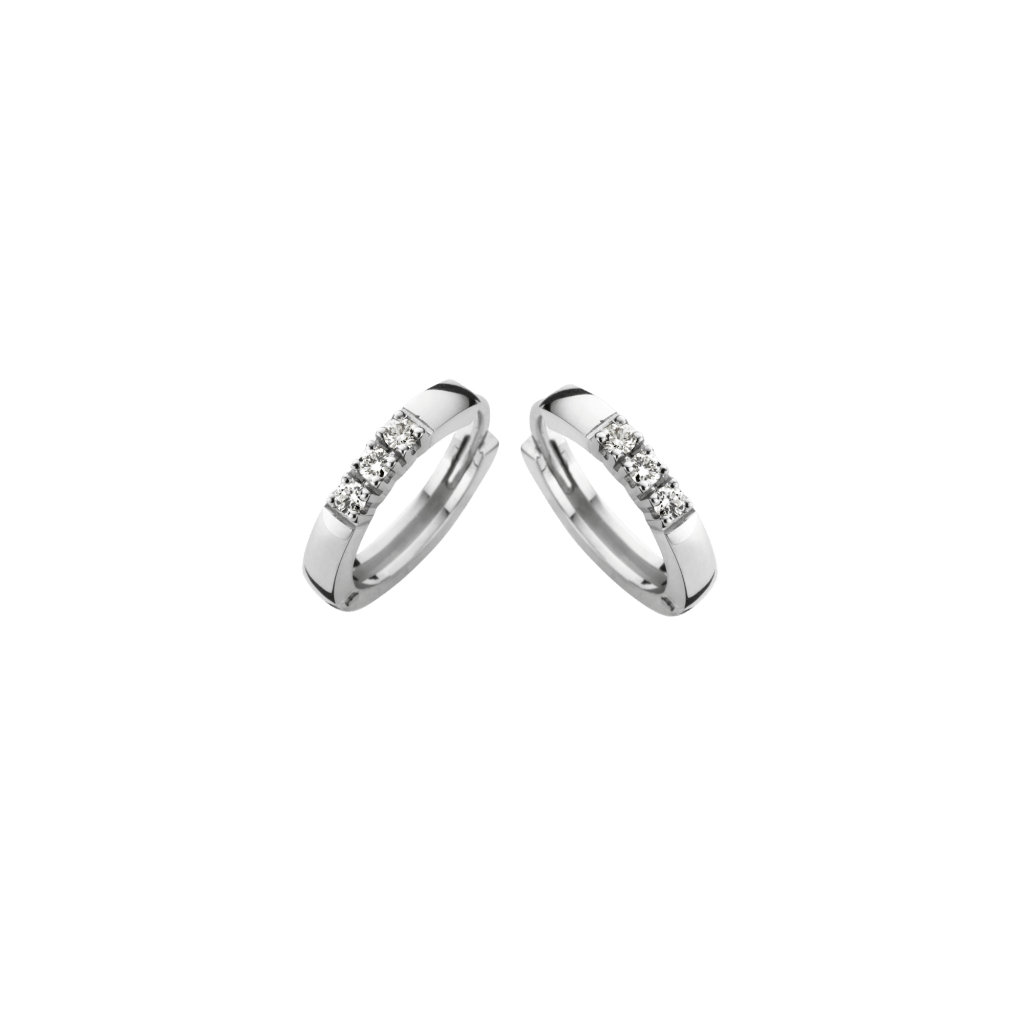 Schaap en Citroen Diamonds oorsieraad witgoud met diamant - #1 Schaap en Citroen Diamonds oorsieraad witgoud met diamant - #1