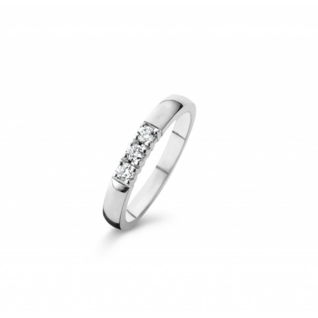 Schaap en Citroen Diamonds ring witgoud met diamant - #1 Schaap en Citroen Diamonds ring witgoud met diamant - #1
