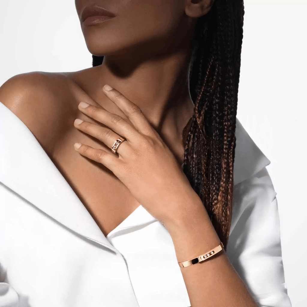 Messika Move Noa ring geelgoud met diamant - 6262-YG - #2 Messika Move Noa ring geelgoud met diamant - 6262-YG - #2