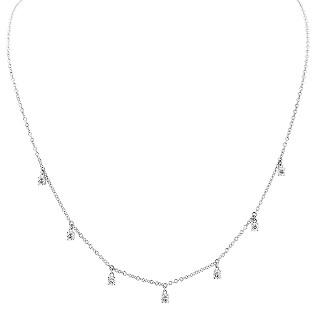 Schaap en Citroen Diamonds collier witgoud met diamant - #6 Schaap en Citroen Diamonds collier witgoud met diamant - #6