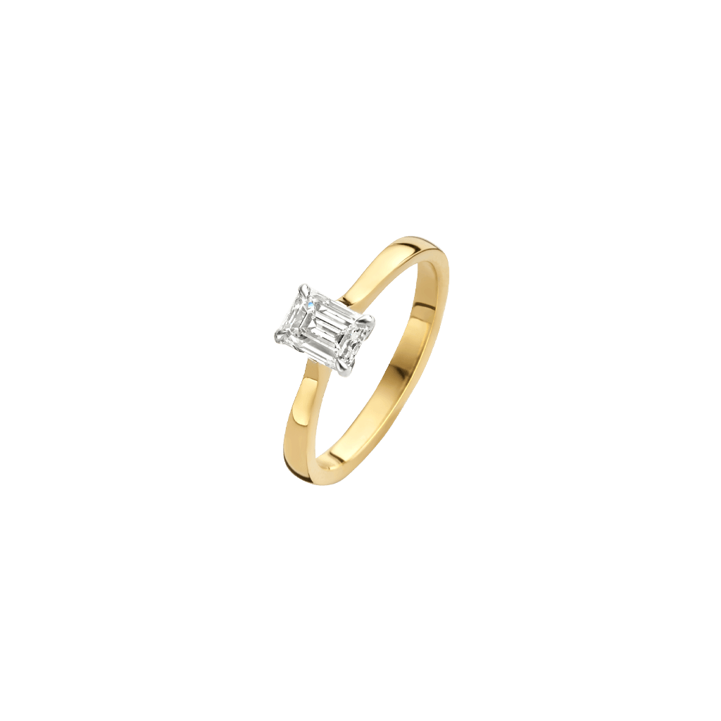 Schaap en Citroen Diamonds ring geelgoud met diamant - #2 Schaap en Citroen Diamonds ring geelgoud met diamant - #2