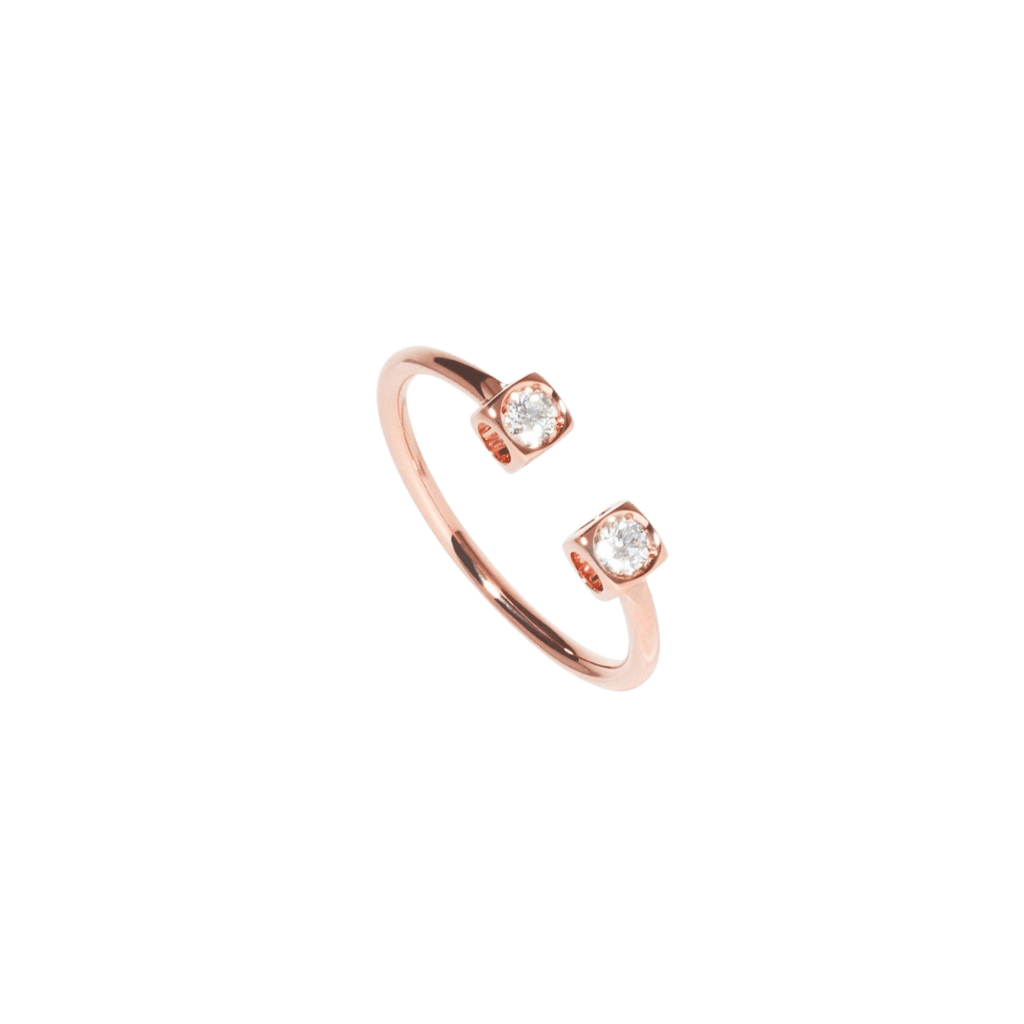 Le Cube Diamant Ring - dinh van - 208515 Le Cube Diamant Ring - dinh van - 208515