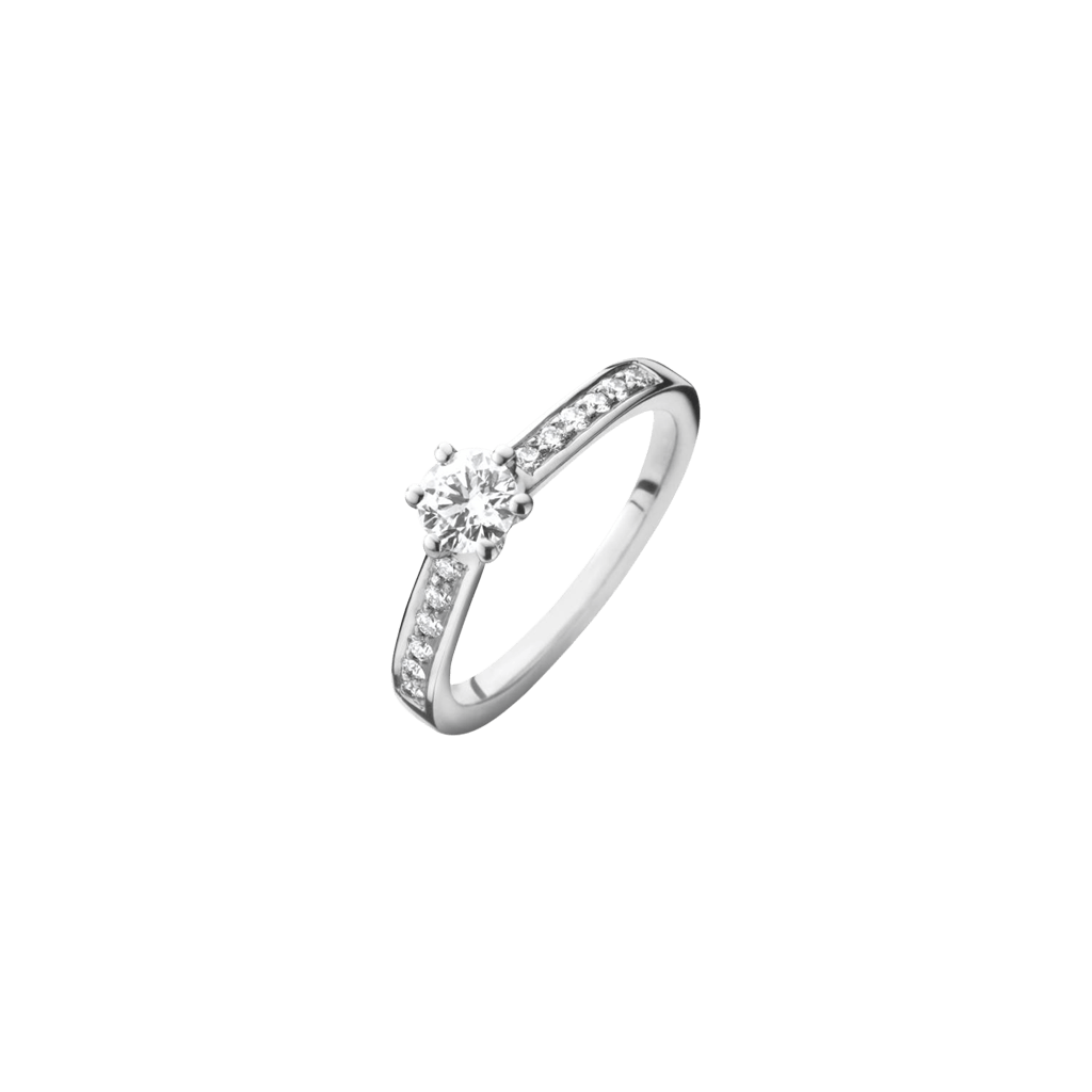 Schaap en Citroen Diamonds ring witgoud met diamant - #2 Schaap en Citroen Diamonds ring witgoud met diamant - #2