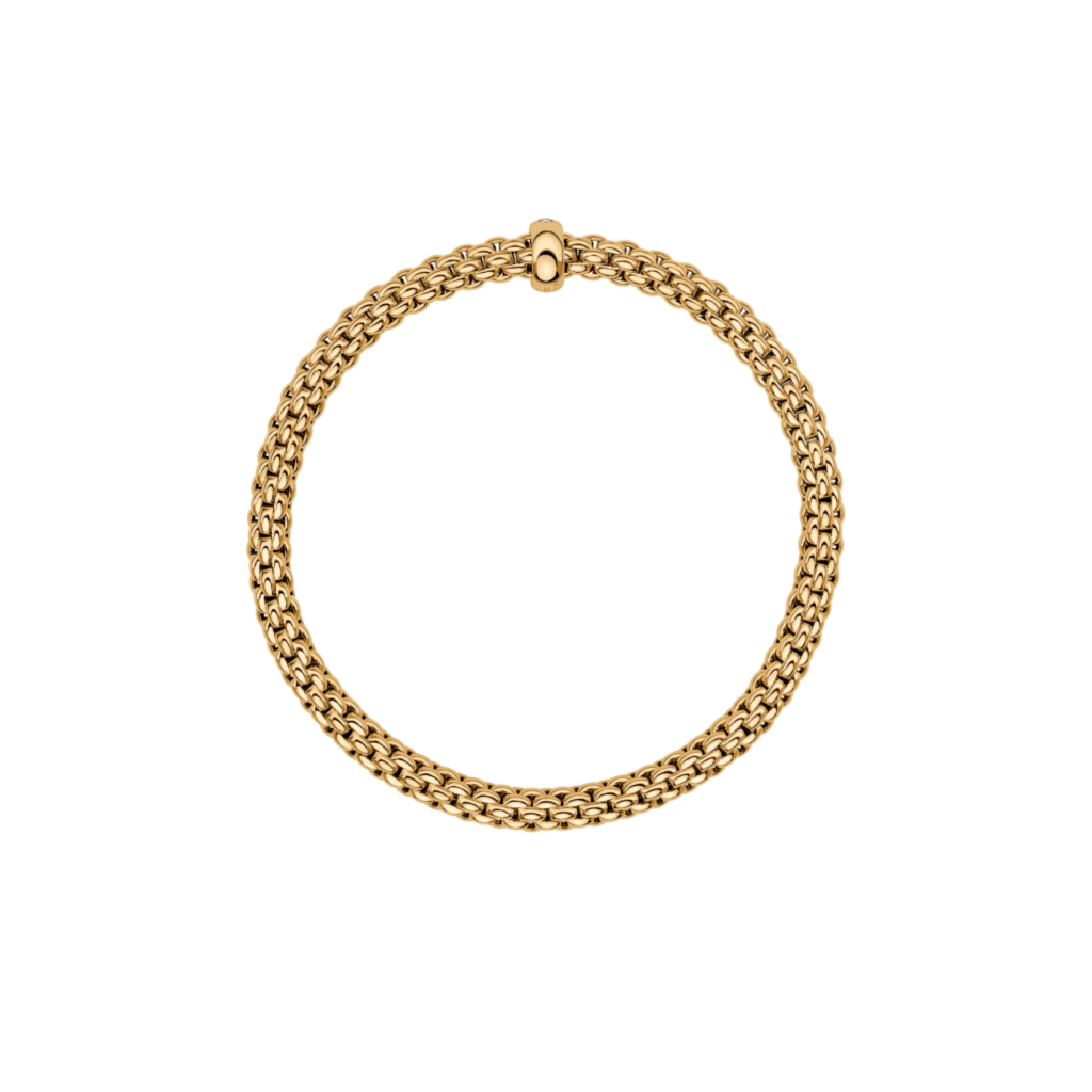 FOPE Solo armband geelgoud met diamant - 01M06BX_BB_G_XGX_00M - #4 FOPE Solo armband geelgoud met diamant - 01M06BX_BB_G_XGX_00M - #4
