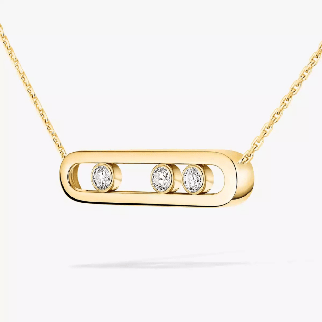 Messika Move 10th collier geelgoud met diamant - 3997-YG - #5 Messika Move 10th collier geelgoud met diamant - 3997-YG - #5