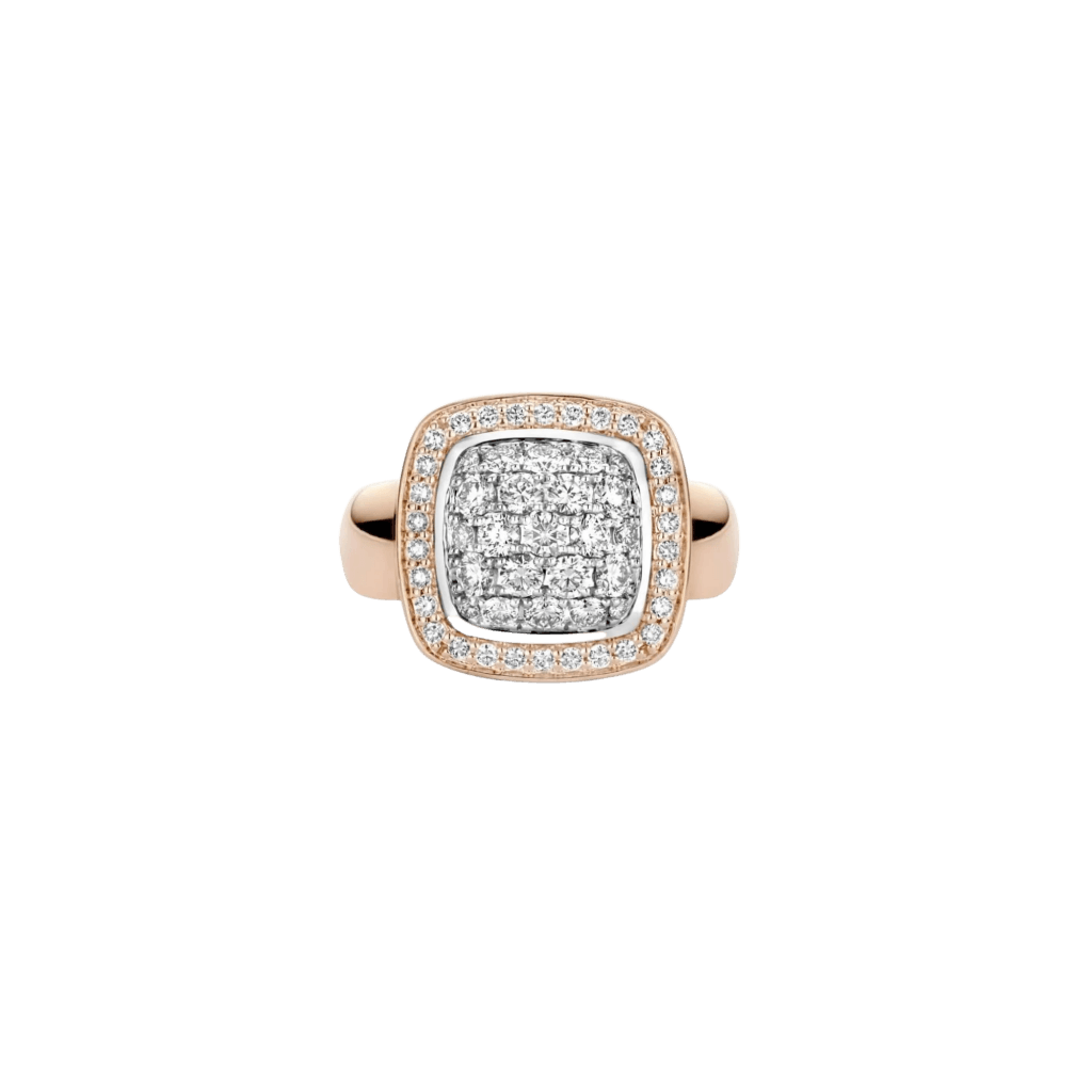 Tirisi Jewelry Milano Exclusive ring roodgoud met diamant - TR9768D(2P) - #2 Tirisi Jewelry Milano Exclusive ring roodgoud met diamant - TR9768D(2P) - #2