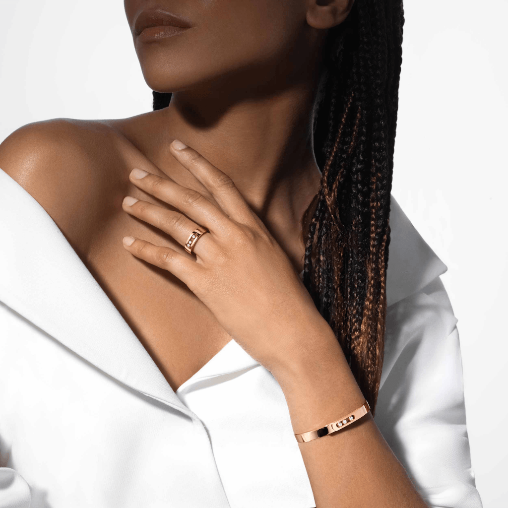 Messika Move Noa armband roodgoud met diamant - 6368-PG - #3