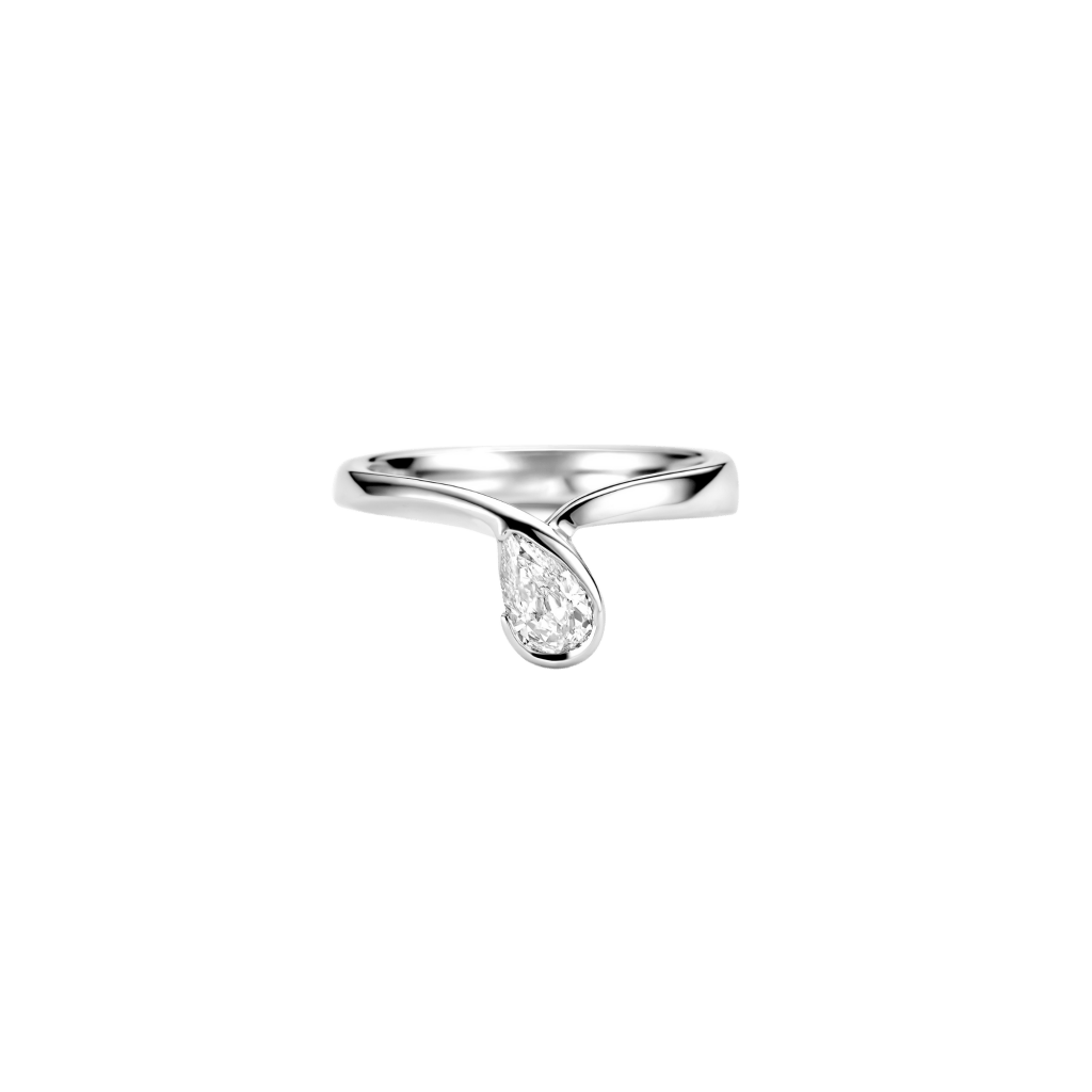 Schaap en Citroen Diamonds ring witgoud met diamant - #2 Schaap en Citroen Diamonds ring witgoud met diamant - #2