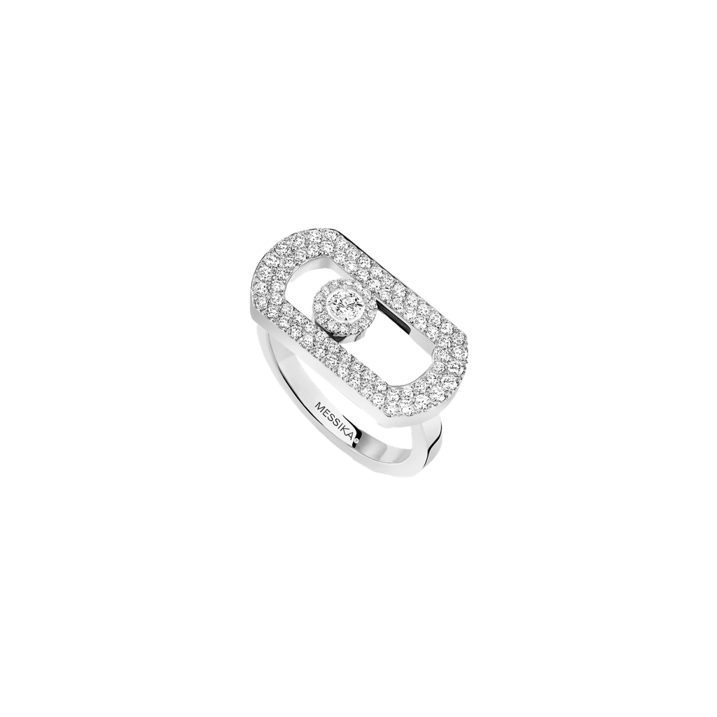 Messika So Move ring witgoud met diamant - 12937-WG - #1 Messika So Move ring witgoud met diamant - 12937-WG - #1