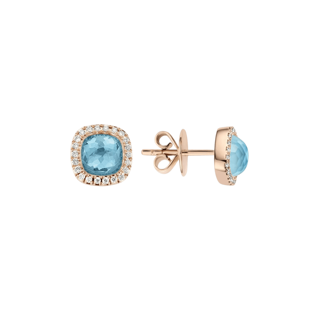 Tirisi Jewelry Milano Sweeties oorsieraad roodgoud met diamant - TE9226APP - #2 Tirisi Jewelry Milano Sweeties oorsieraad roodgoud met diamant - TE9226APP - #2