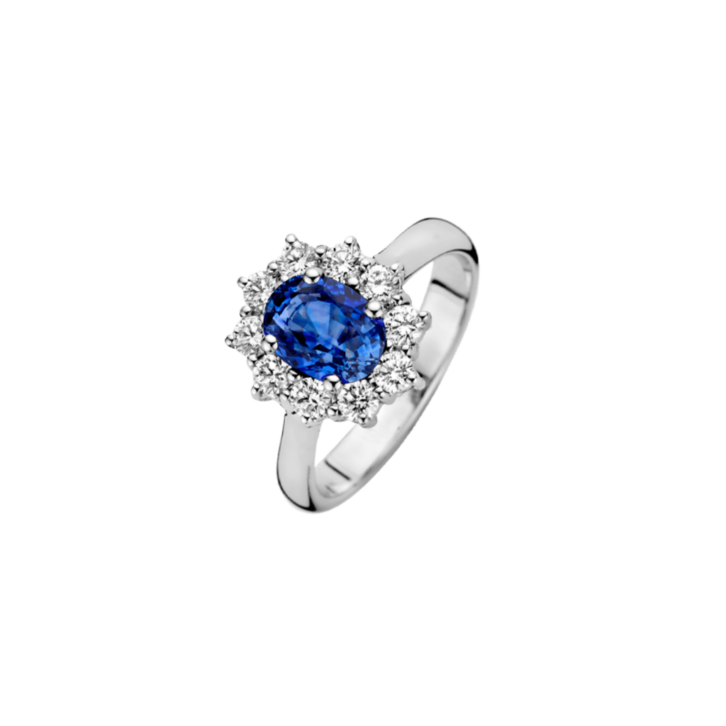 Schaap en Citroen Colours ring witgoud met diamant - #1 Schaap en Citroen Colours ring witgoud met diamant - #1