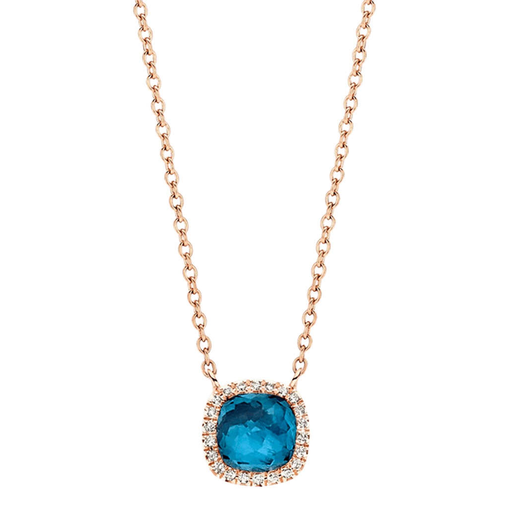 Tirisi Jewelry Milano Sweeties collier roodgoud met diamant - TP9152SBHP - #5 Tirisi Jewelry Milano Sweeties collier roodgoud met diamant - TP9152SBHP - #5