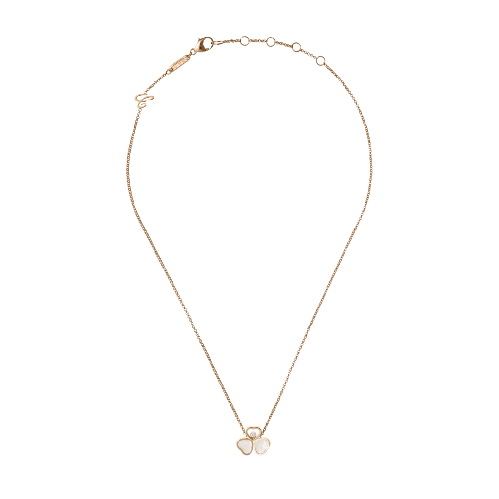 Chopard Happy Diamonds Happy Hearts collier roodgoud met diamant - 81A083-5311 - #2 Chopard Happy Diamonds Happy Hearts collier roodgoud met diamant - 81A083-5311 - #2