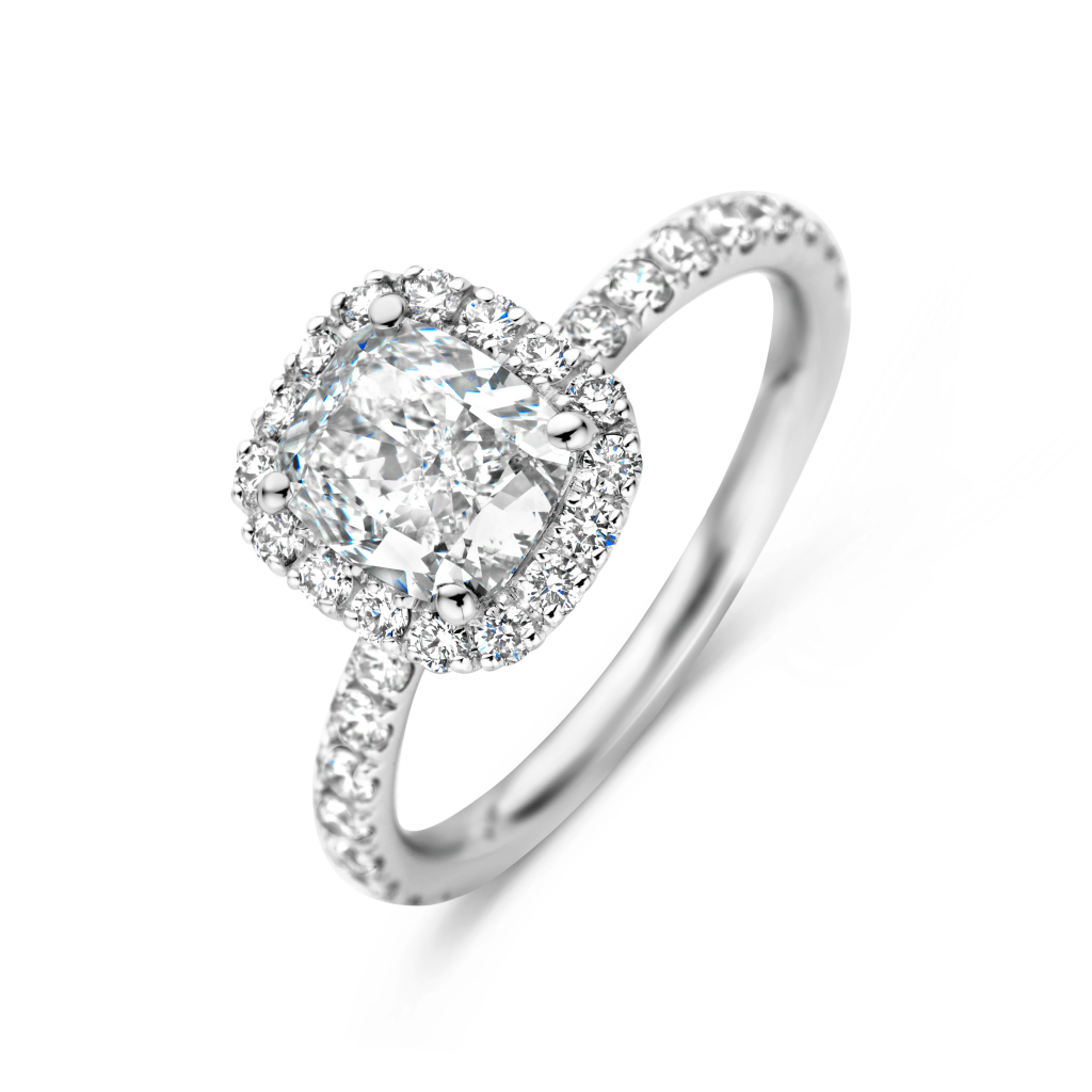 Schaap en Citroen Diamonds ring witgoud met diamant - #2 Schaap en Citroen Diamonds ring witgoud met diamant - #2