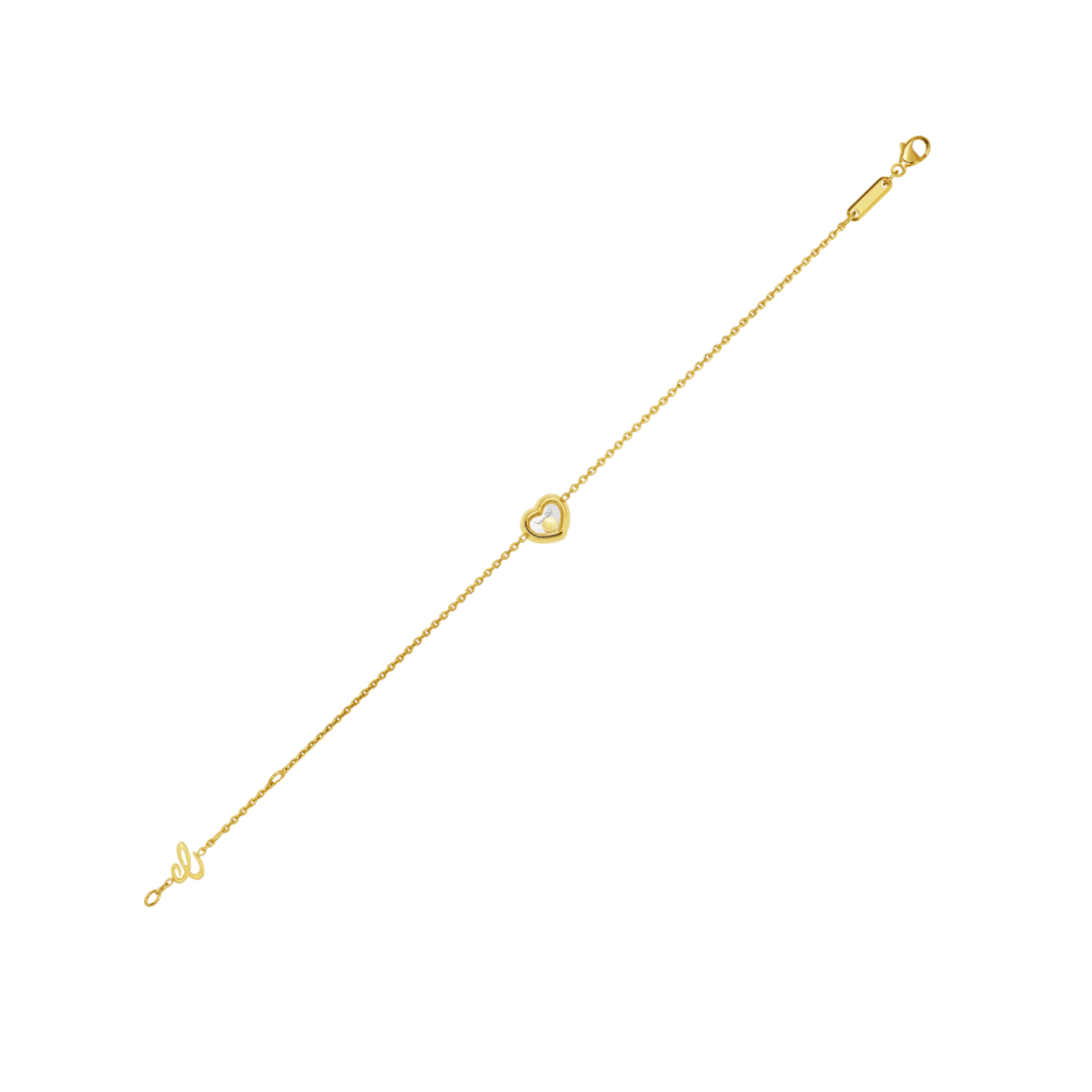 Chopard Happy Diamonds Icons Heart armband geelgoud met diamant - 85A054-0001 - #5 Chopard Happy Diamonds Icons Heart armband geelgoud met diamant - 85A054-0001 - #5
