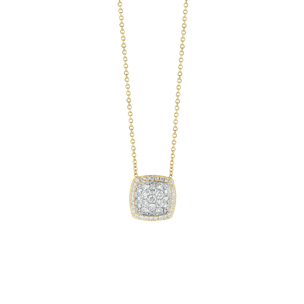 Tirisi Jewelry Milano Exclusive collier geelgoud met diamant - TP9177D(2T) - #1 Tirisi Jewelry Milano Exclusive collier geelgoud met diamant - TP9177D(2T) - #1