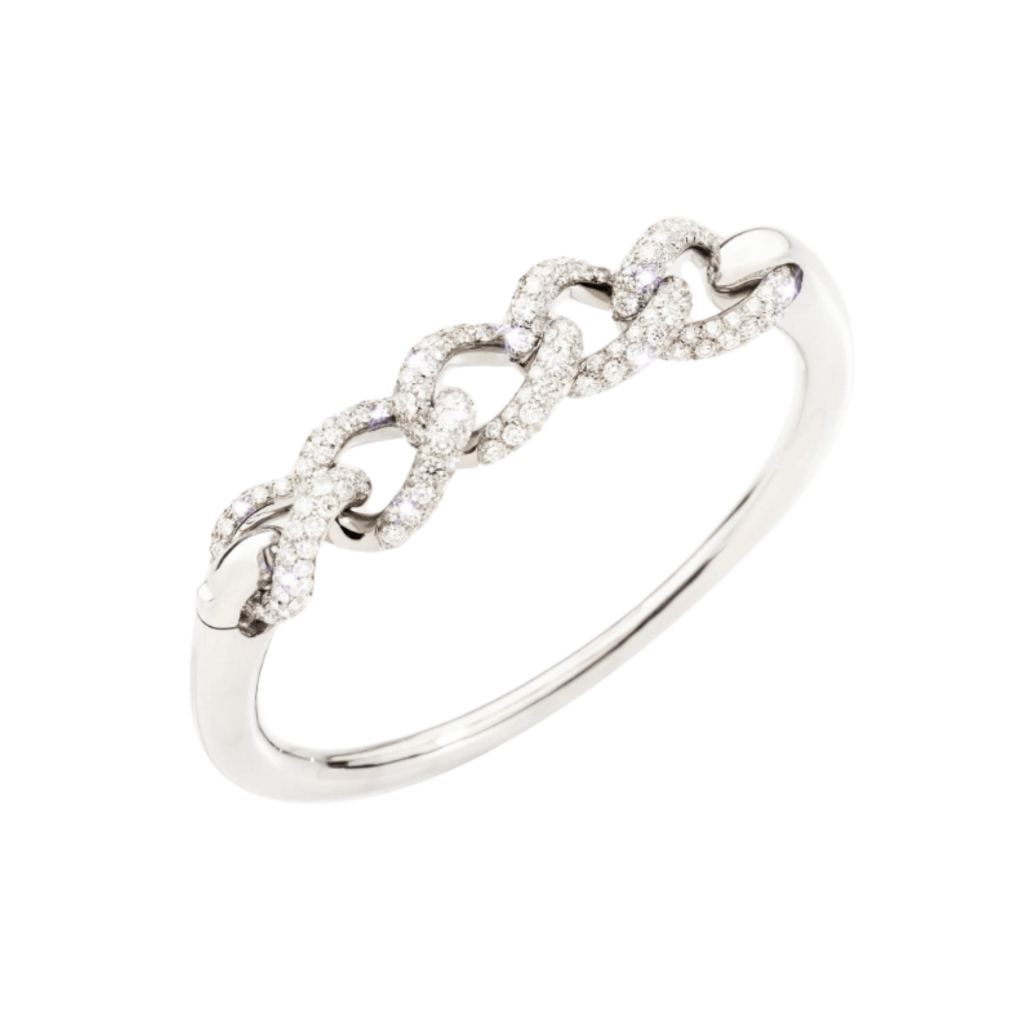 Pomellato Catene armband witgoud met diamant - PBC1012 O2WHR DB000 - #1 Pomellato Catene armband witgoud met diamant - PBC1012 O2WHR DB000 - #1