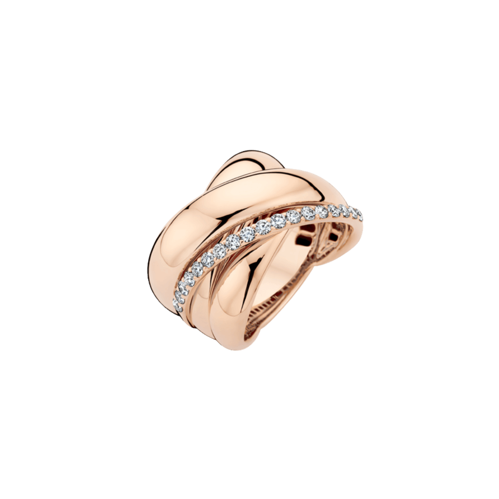 Schaap en Citroen Diamonds ring roodgoud met diamant - #1 Schaap en Citroen Diamonds ring roodgoud met diamant - #1