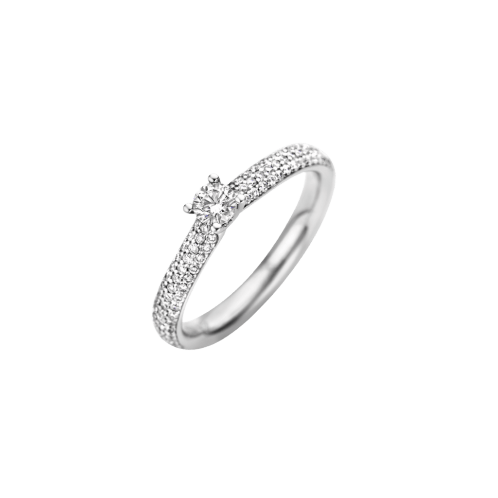Diamonds Solitair ring - Schaap en Citroen 