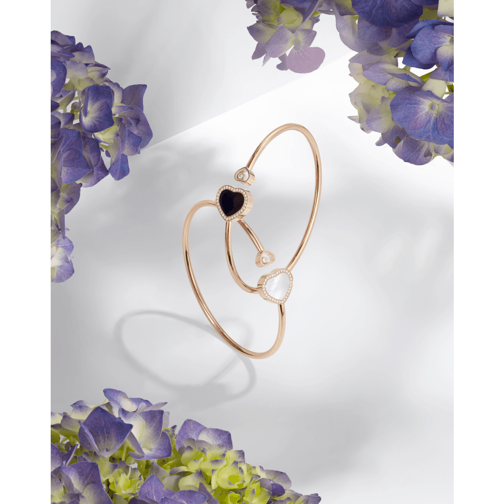 Chopard Happy Diamonds Happy Hearts armband roodgoud met diamant - 85A074-5303 - #7