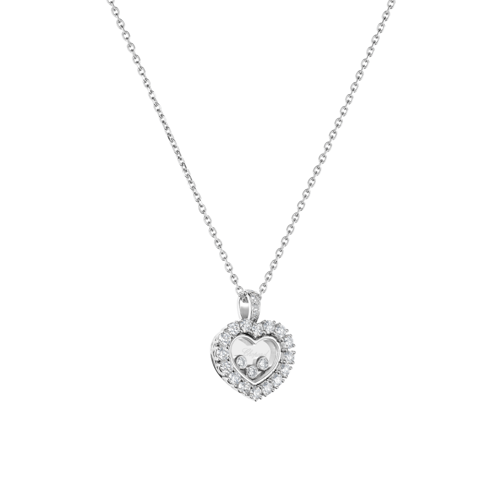 Chopard Happy Diamonds collier witgoud met diamant - 79A615-1001 - #2
