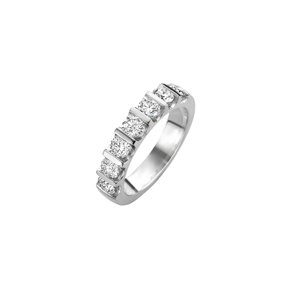 Schaap en Citroen Diamonds ring witgoud met diamant - #1 Schaap en Citroen Diamonds ring witgoud met diamant - #1