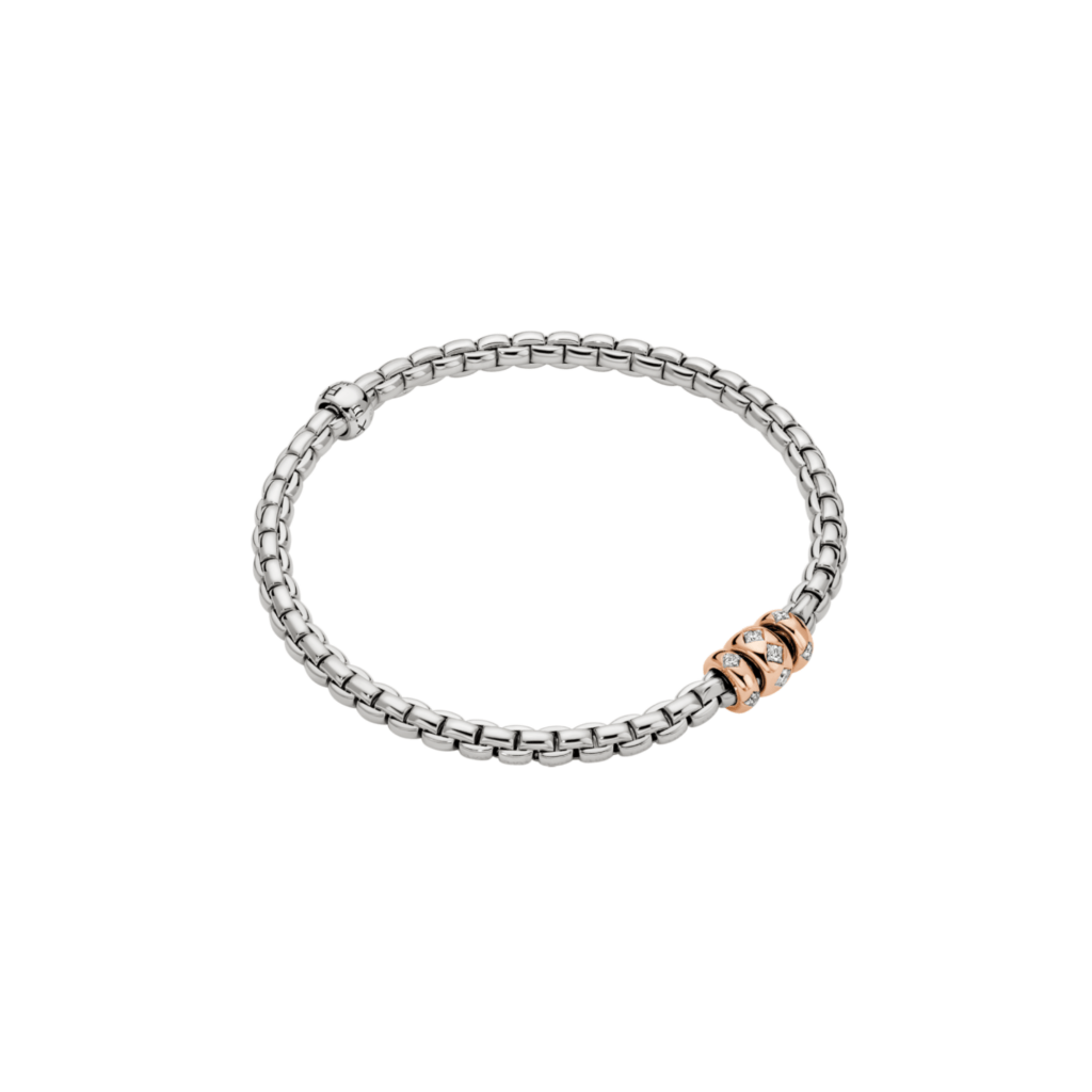 FOPE Eka armband roodgoud met diamant - 73101B3_PB_B_RRR_00S - #2