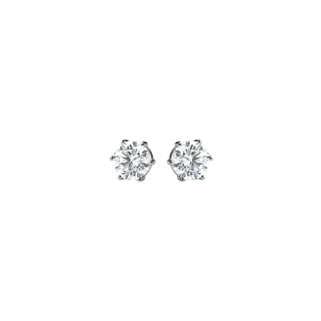 Schaap en Citroen Diamonds oorsieraad witgoud met diamant - #1 Schaap en Citroen Diamonds oorsieraad witgoud met diamant - #1
