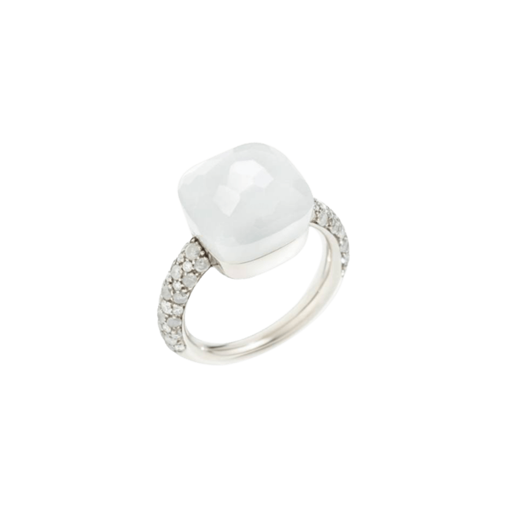 Pomellato Nudo ring witgoud met diamant - PAB4011 O2000 DBXAD - #1 Pomellato Nudo ring witgoud met diamant - PAB4011 O2000 DBXAD - #1