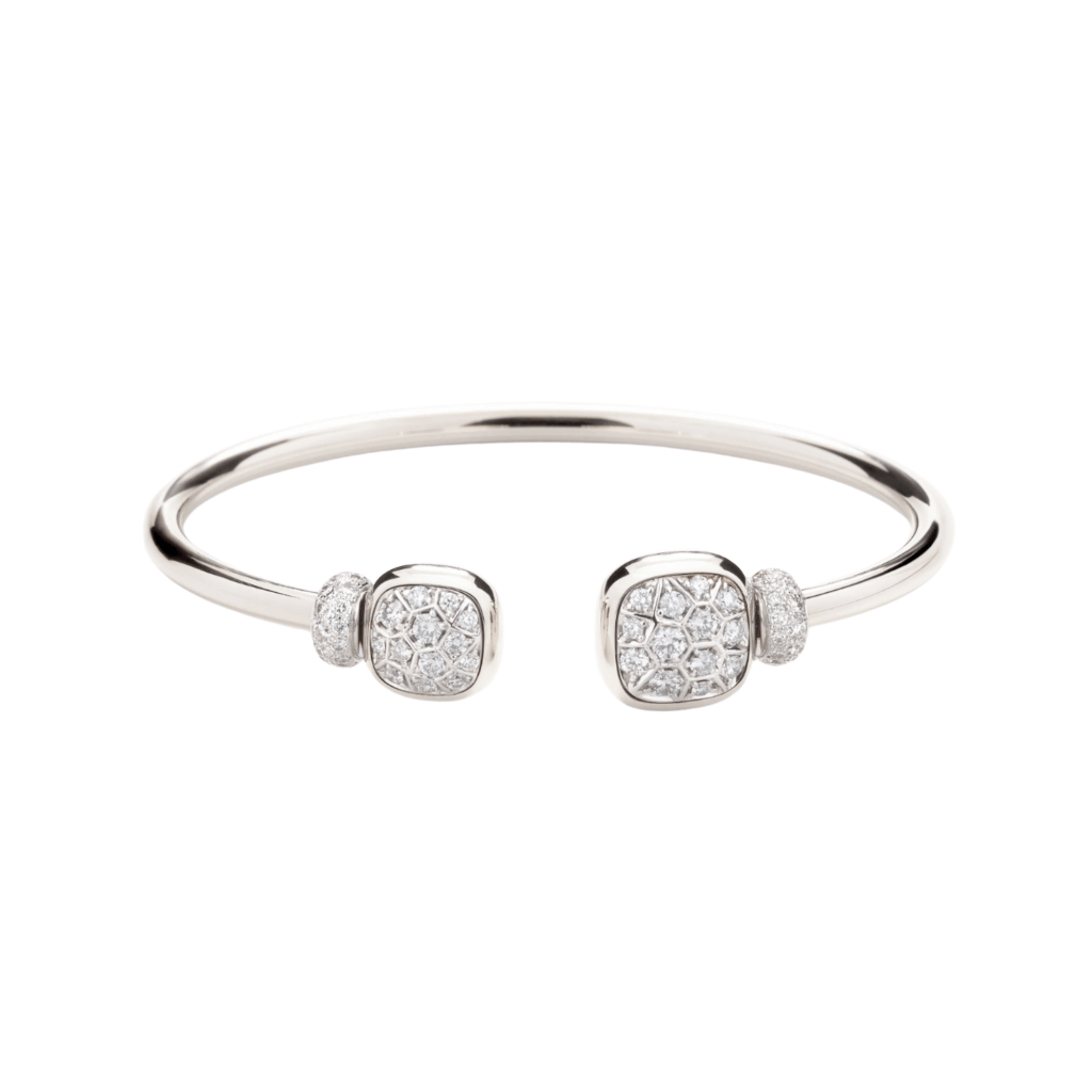 Pomellato Nudo Classic And Petit armband witgoud met diamant - PBC2027 O2WHR DB0TB - #2 Pomellato Nudo Classic And Petit armband witgoud met diamant - PBC2027 O2WHR DB0TB - #2