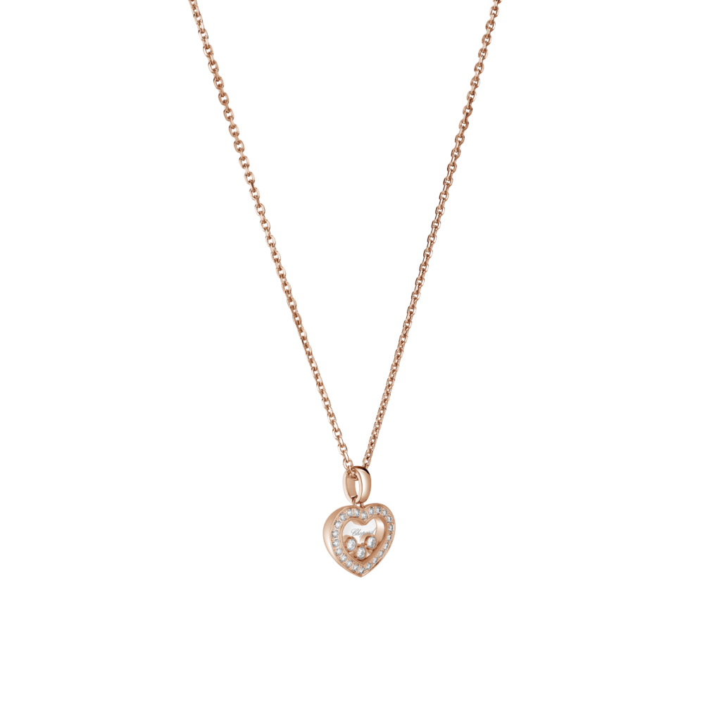 Chopard Happy Diamonds Icons Heart collier roodgoud met diamant - 79A611-5201 - #5 Chopard Happy Diamonds Icons Heart collier roodgoud met diamant - 79A611-5201 - #5