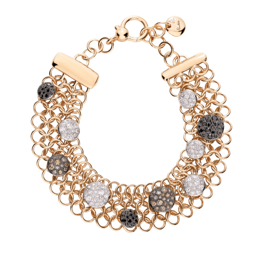 Pomellato Sabbia armband roodgoud met diamant - PBC3053 O7BWR DBX00 - #1 Pomellato Sabbia armband roodgoud met diamant - PBC3053 O7BWR DBX00 - #1