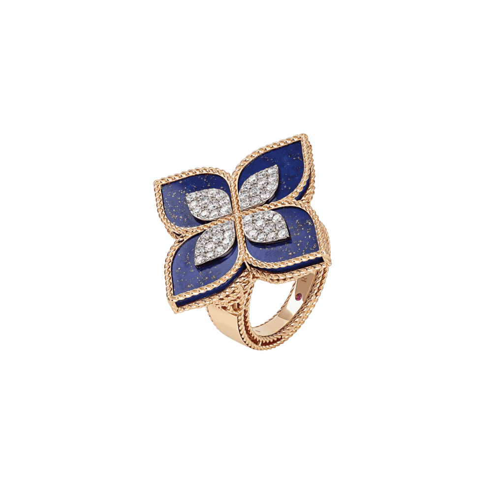 Roberto Coin Princess Flower ring roodgoud met diamant - ADV888RI1838_04 - #2 Roberto Coin Princess Flower ring roodgoud met diamant - ADV888RI1838_04 - #2