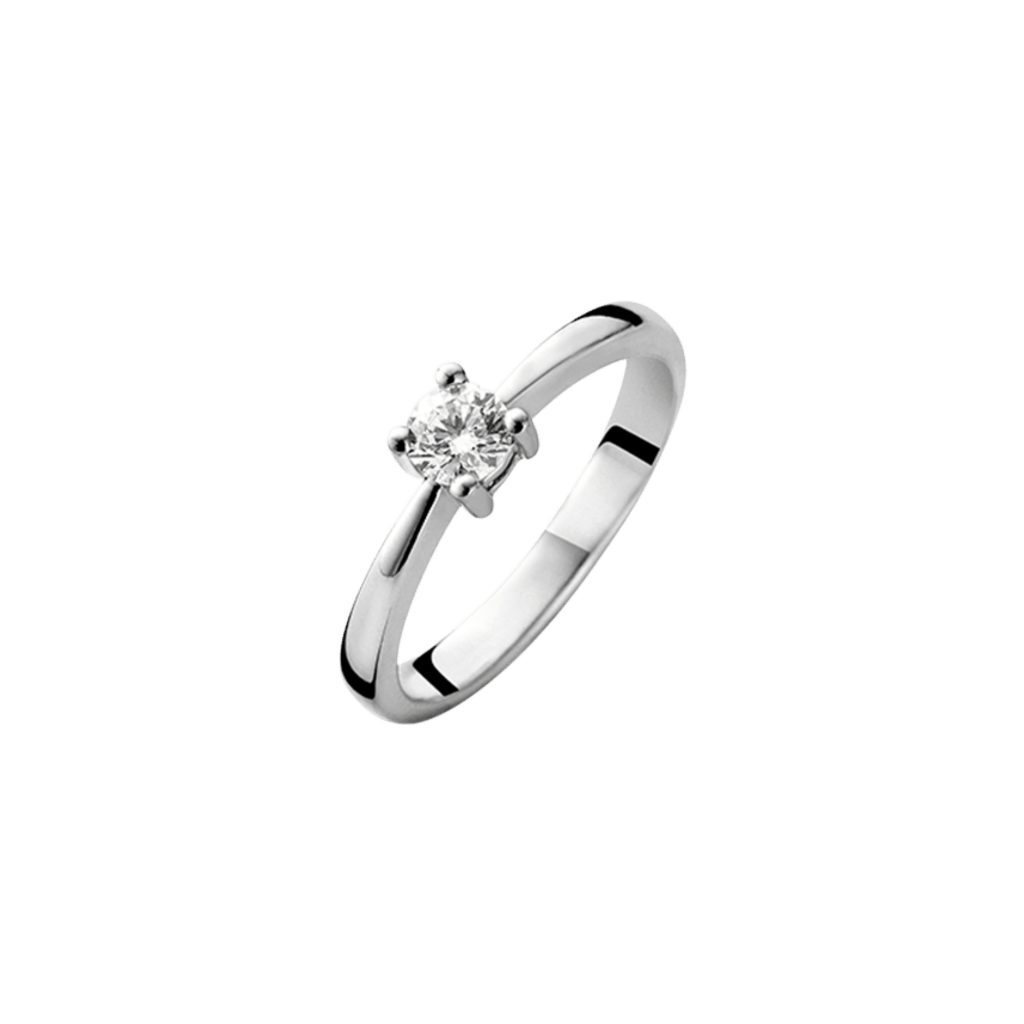 Schaap en Citroen Diamonds ring witgoud met diamant - #1 Schaap en Citroen Diamonds ring witgoud met diamant - #1