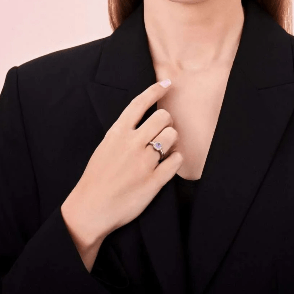 Tirisi Jewelry Milano Sweeties ring roodgoud met diamant - TR9624SAMP - #4 Tirisi Jewelry Milano Sweeties ring roodgoud met diamant - TR9624SAMP - #4