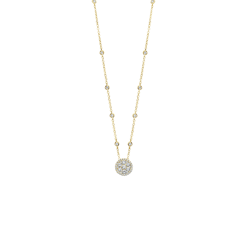 Schaap en Citroen Diamonds collier geelgoud - #1 Schaap en Citroen Diamonds collier geelgoud - #1