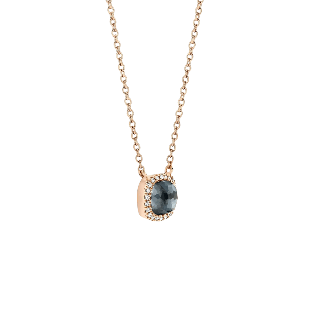 Tirisi Jewelry Milano Sweeties collier roodgoud met diamant - TP9152HMP - #3 Tirisi Jewelry Milano Sweeties collier roodgoud met diamant - TP9152HMP - #3