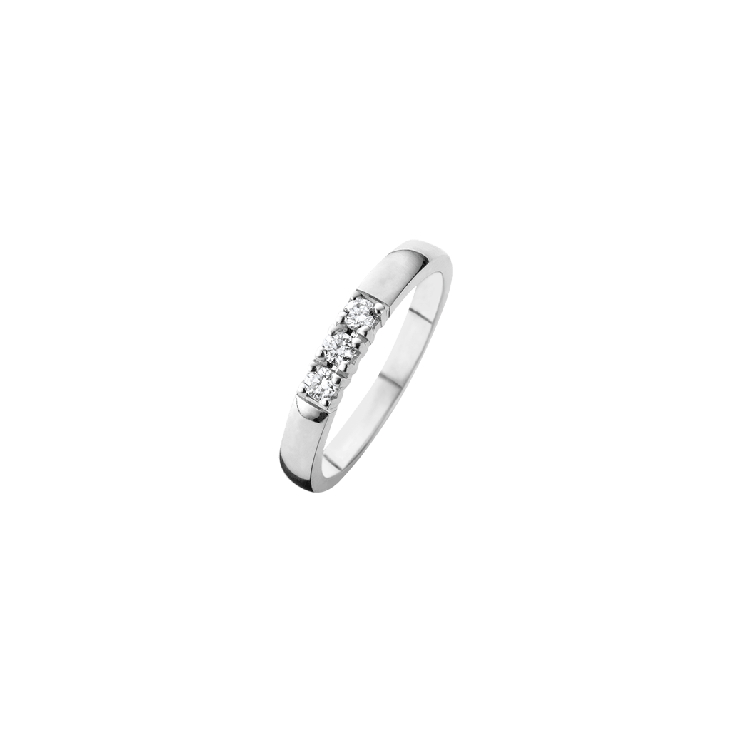 Schaap en Citroen Diamonds ring witgoud met diamant - #2 Schaap en Citroen Diamonds ring witgoud met diamant - #2