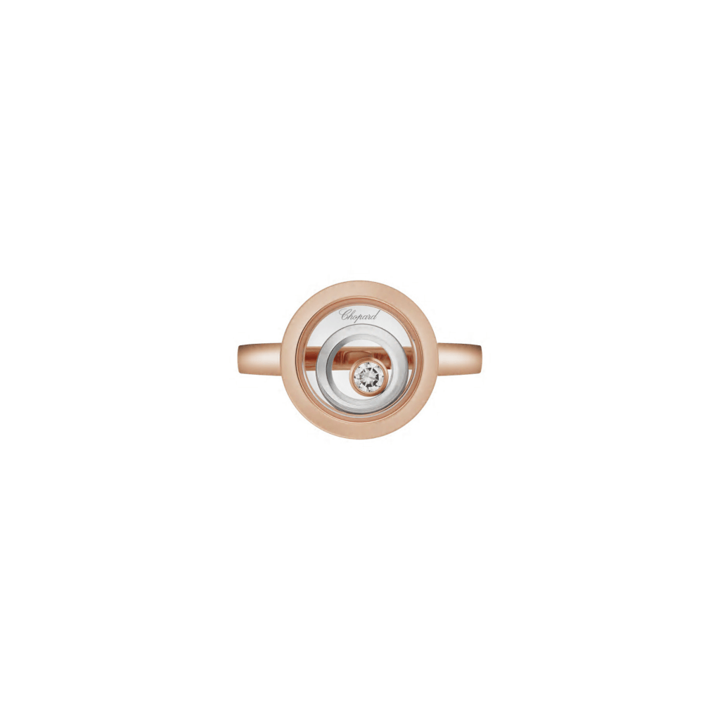 Chopard Happy Diamonds Happy Spirit ring roodgoud met diamant - 828230-9011 - #2 Chopard Happy Diamonds Happy Spirit ring roodgoud met diamant - 828230-9011 - #2