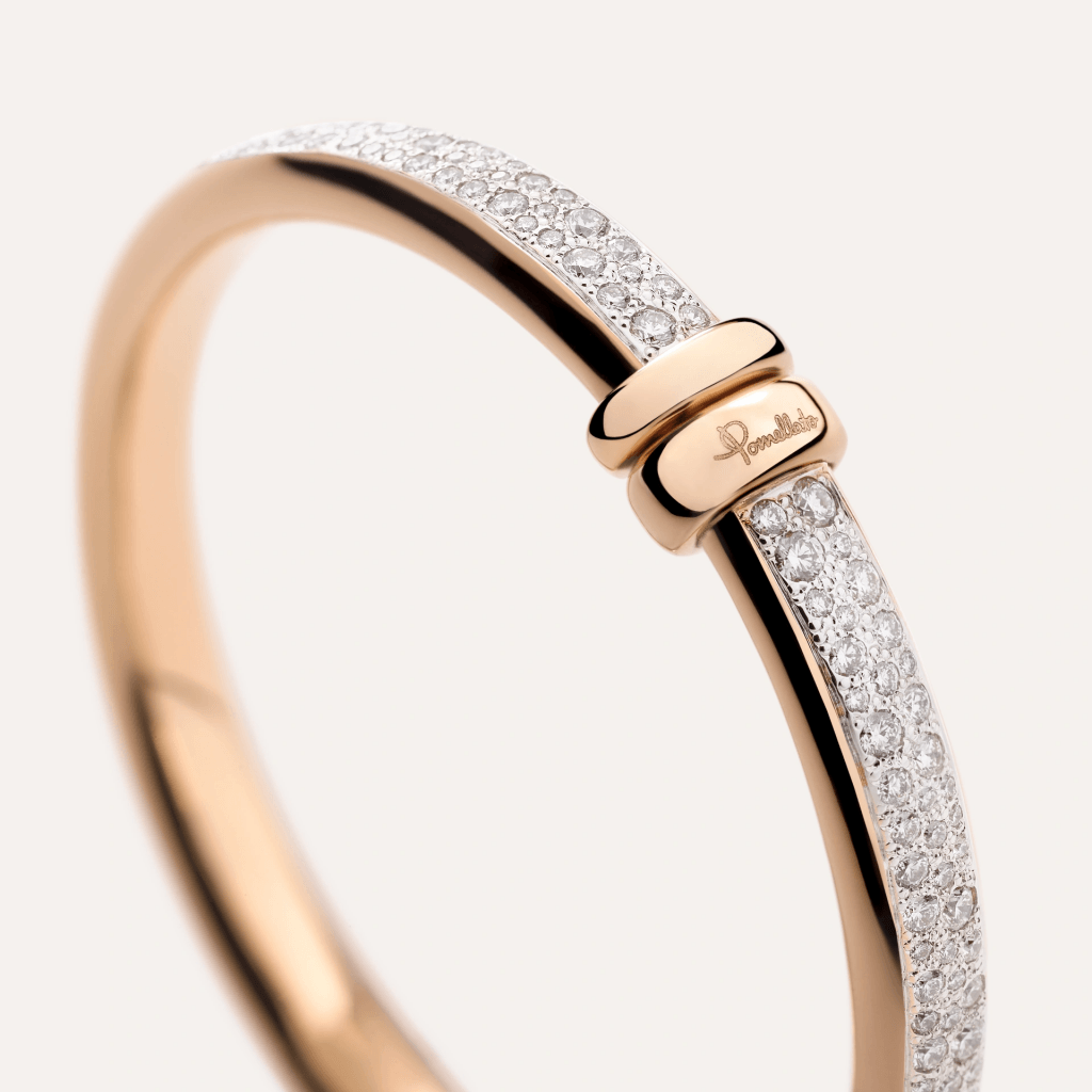 Pomellato Iconica armband roodgoud met diamant - PBC0101 O7WHR DB000 - #5 Pomellato Iconica armband roodgoud met diamant - PBC0101 O7WHR DB000 - #5