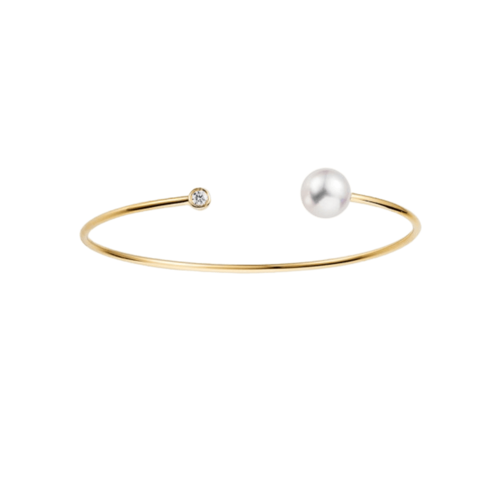 Yana Nesper Open Mind armband witgoud met diamant - OM14 - #1 Yana Nesper Open Mind armband witgoud met diamant - OM14 - #1
