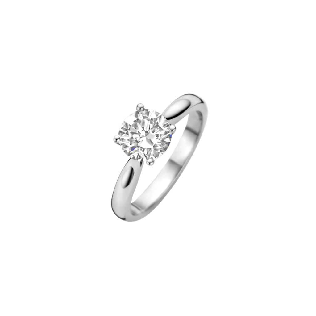 Schaap en Citroen Diamonds ring witgoud met diamant - #1 Schaap en Citroen Diamonds ring witgoud met diamant - #1