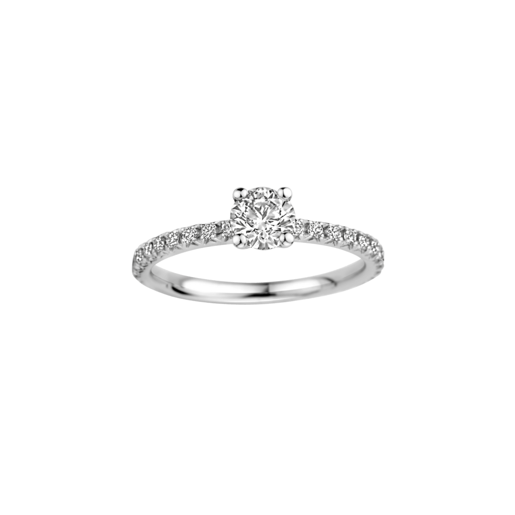 Schaap en Citroen Diamonds ring witgoud met diamant - #3 Schaap en Citroen Diamonds ring witgoud met diamant - #3